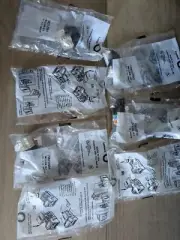 (7) LOT NEW lucent MPS100E Category 5e U/UTP Information Outlet Black 108232695