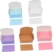AUTSUPPL 500Pcs Blank Memo Cards DIY Note Cards for Study Office and Reminders Compact Scratch Pads and Present Choice for Friends