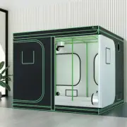 Kits 240x240x200cm Hydroponics Indoor Grow System Black