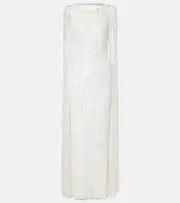 [Jenny Packham] Jenny Packham Bridal Chasina sequined gown AU 8 white