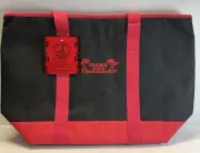 Trader Joe's Insulated Tote Bag RED/BLACK (Large) Hot And Cold
