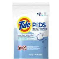 在飛比找ETMall東森購物網優惠-美國 Tide新一代洗衣凝膠球-無香精38粒x3包