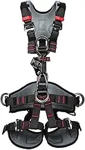 High-altitude working safety belt,outdoor five-point full-body safety belt with chest ascender,thicken foam pad on shoulder waist leg,climbing harness with D-rings,fall arrest safety harnesses