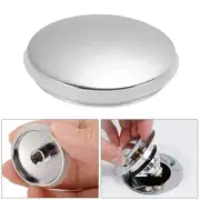 38mm Brass Sink Basin Waste Plug Top Cap Fitting Pop Up Click Clack Push Button