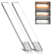 Under Cabinet Lights Motion Sensor 2 Pack - 80 LED Wireless Rechargeable Unde...