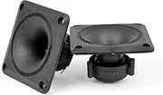 HCDEBKEZPW 2pcs Audio Speakers Piezoelectric Tweeter 87 * 87MM Loudspeaker Piezo Tweeter Treble Audio Speaker DIY for Home Theatre Bookshelf Speaker