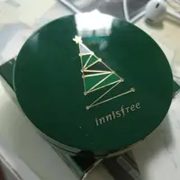 在飛比找蝦皮購物優惠-Innisfree 2017 綠色聖誕限量氣墊粉餅