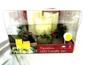 Flameless LED Candle Set With Remote