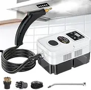 PP-Kic High Pressure Steam Cleaner, Portable Steam Cleaner, Handheld Steam Cleaner, 1200Ml Large Capacity Cleaning Machine for Cleaning Tiles, Cars