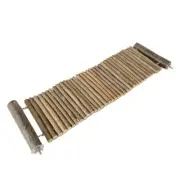 Hamster Wooden Bridge Toy Rodents Molar Wooden Swing for Hamsters Mouse
