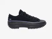 Converse Run Star Hike A03880C Black Purple Men's Size 9-12 Kelly Oubre JR