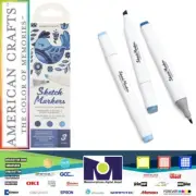 AC Sketch Markers Collection Dual Tip Chisel & Fine Point Pacific 34007537