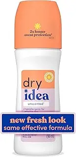 Dry Idea Antiperspirant Deodorant, Unscented, 3.25 Ounce