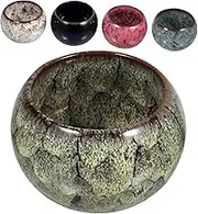MAGICLULU 1Set Ceramic Tea Cup Exquisite Decorative Tea Cups for Home Office Unique Tasting Cups with Retro Design Present Box for Tea Lovers for Chinese Tea