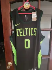 Jayson Tatum Boston Celtics '24-'25 City Edition NBA Swingman Jersey Size 2XL