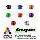 Hope Tech 3 V4 Small / E4 Brake Bore Cap - All Colors - Brand New