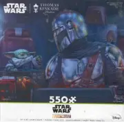 Thomas Kinkade Jigsaw Puzzle Star Wars Mandalorian Two For the Road NIB