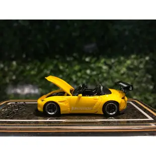 1/64 YM-Model Pandem Mazda MX-5 Roadster Yellow【MGM】