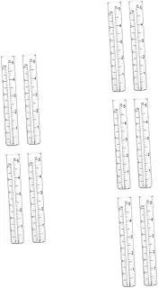 Toddmomy Sets Elegant Rain Gauge Glass Replacement Tubes Rain Measure Gauge for Yard Outdoor Replacement Tubes Pcs
