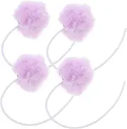 4Pcs Interactive Cat Balls Replacement for Cat Trees Hanging Ball with Bell Fun Cat Exercise Entertainment for Indoor Cats for Scratching Posts