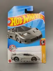 Hot Wheels 2022 HW Turbo Series Gray 94 Bugatti EB110 SS