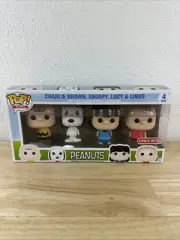 Funko POP! Animation Peanuts - Sealed Mini 4 Pack Multipack Vinyl Figures