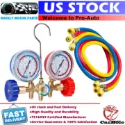 HVAC A/C Air Conditioning AC Diagnostic Manifold Gauge Set Professional Tool Kit
