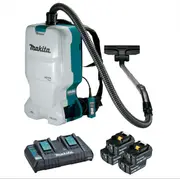 Makita 18Vx2 Backpack Vacuum 4x 6.0Ah Set DVC660G4X