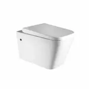 In Wall Concealed Cistern wall hung wall mount square Toilet suite buttons white