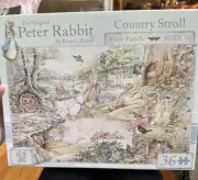 Peter Rabbit Beatrix Potter Country Stroll Floor Puzzle 36 Pc 24 x 36 NEW Sealed