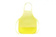 35 Pack Kids Aprons Yellow Children's Artists Fabric Aprons Kids Painting Aprons for Age 3 to 7