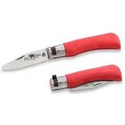 ANTONINI 9351/15-MRK OLD BEAR Children's Knife - Red