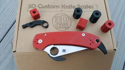 SPYDERCO para 3 upgrade set ( no knife, no physical parts, ONLY DATA ! )