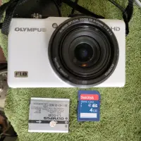 在飛比找露天拍賣優惠-OLYMPUS XZ-1 數位相機 電池 記憶卡
