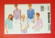 Butterick Pattern 6085 Very Easy Misses'/Misses' Petite Shirt Size 8-10-12 - New