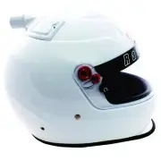 Racequip Helmet 266116; Top Air Pro20 X-Large Full Face Gloss White Snell SA2020