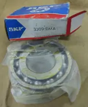 3309 DMA SKF Double Row Angular Contact Ball Bearing New Surplus (RS5)