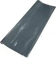 X AUTOHAUX Gloss Gray Protective Car Wrap Film 152x305cm / 5ft x 10ft Exterior Interior Vinyl Wrap Cover 5.5mil PVC 1 Pc Universal