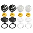 1-5x No Tie Rotating Buckle Wire Shoe Strings Lock Lace System Lock Shoe Laces