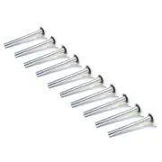 (Pack of 10) Capped Nylon Garage Door Wheels with 13-Ball Bearing for 2" Track
