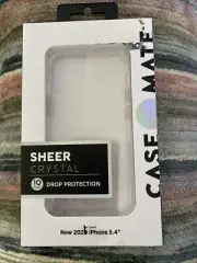 Case-Mate Casemate- Sheer Crystal Clear Glitter Case - Apple iPhone 12 Mini 5.4”