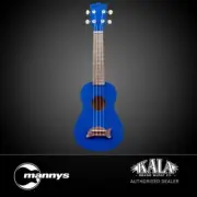 Kala Makala MK-SD/MBL Metallic Blue Soprano Dolphin Ukulele
