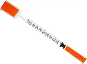 1/2ML Syringe with 31G 8mm Needle, Individually Wrapped (20)