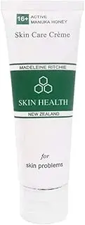 Madeleine Ritchie New Zealand 16+ Active Manuka Honey Skin Care Cream for skin problems. Soothing Moisturising Eczema Cream 80ml Tube