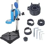 Floor Drill Press Stand, Mini Bench Stand, Portable Universal Bench Clamp Drill Holder with 90 Degree Rotating Clamp, Electric Drill to Bench Bracket for Drill Press Table