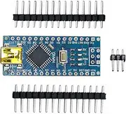 DIGISHUO Nano V3.0 ATmega328P CH340G 5V 16M Mini USB Micro Controller Board Development Board with PIN Headers Pin Unsoldered (1Pcs Module)