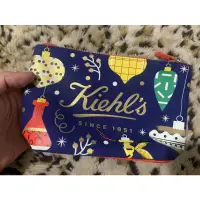 在飛比找蝦皮購物優惠-二手 未使用 Kiehl's契爾氏 聖誕插畫 化妝包 帆布包