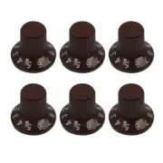 12PCS Electric Guitar Amplifier Knobs Amp Volume Potentiometer Control Knob Caps