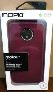 Incipio Octane Case for Motorola motoe4 Plus - Plum (MT-428-PLM)