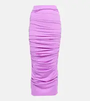 [Alex Perry] Alex Perry Regan midi skirt AU 14 purple